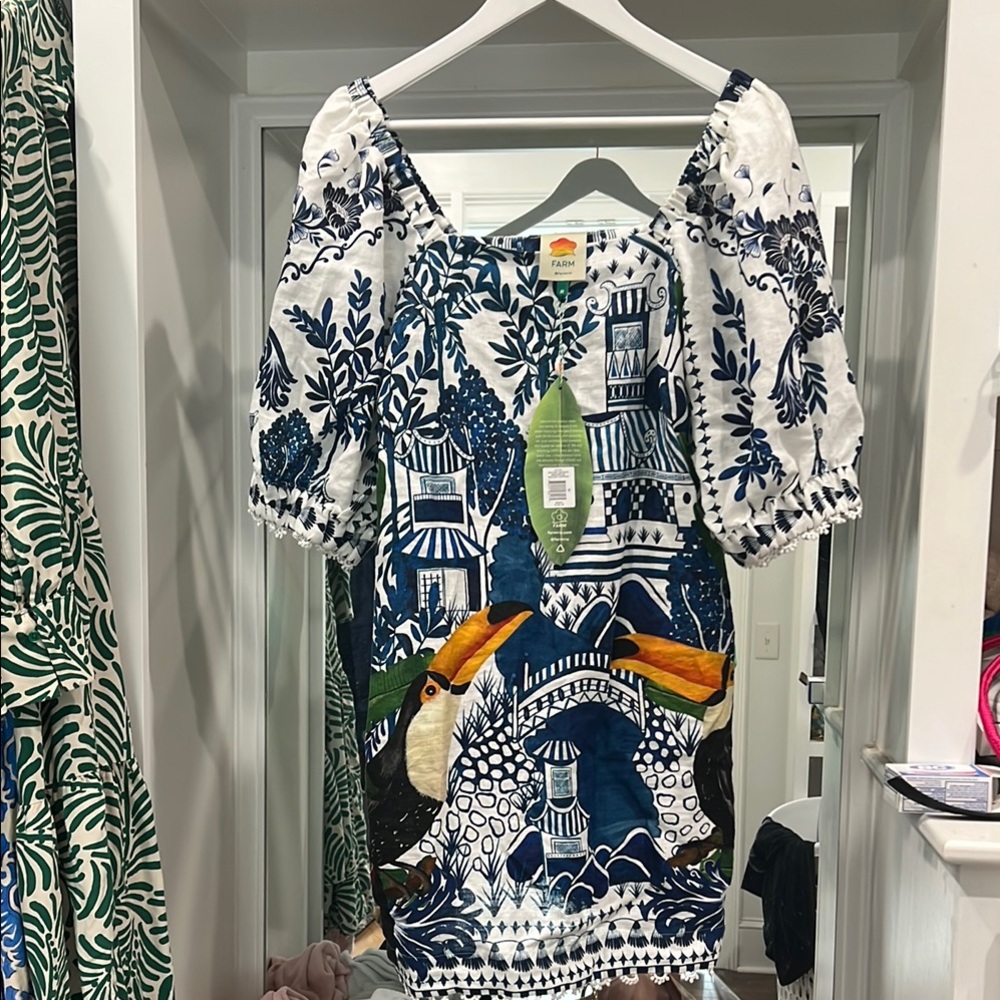 Farm Rio NWT Ancient Garden dress size M